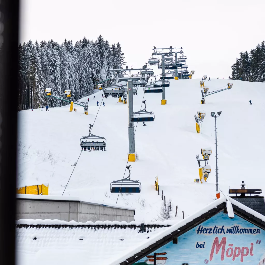 Skilift Poppenberg Skiliftkarussell Winterberg